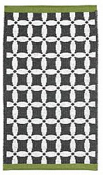 Tapis en plastique - Le tapis de Horred Black & White Tyr