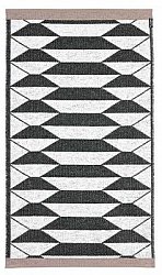 Tapis en plastique - Le tapis de Horred Black & White Urd