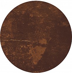Tapis rond - Zahora (marron)