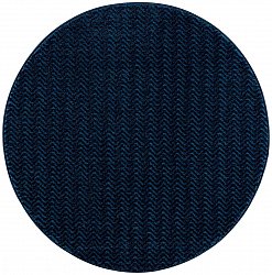 Tapis rond - Pandora (bleu)