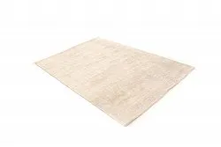 Tapis en soie de bambou - Faliraki (gris clair)