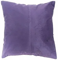 Coussin en velours (violet) (housse de coussin) 45 x 45 cm