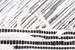 Tapis chiffons de Strehög of Sweden - Tulka (gris)