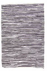 Tapis chiffons de Strehög of Sweden - Tulka (gris)