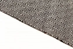 Tapis en laine - Varella (noir/blanc)