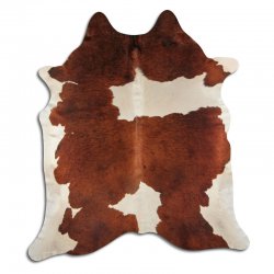 Peau de vache - Marron/blanc 1074
