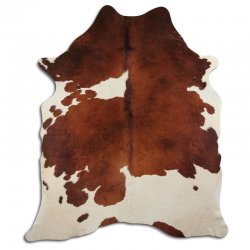 Peau de vache - Marron/blanc 1092