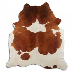 Peau de vache - Marron/blanc 1115
