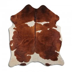 Peau de vache - Marron/blanc 1118