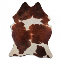 Peau de vache - Marron/blanc 1123