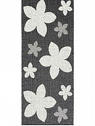 Tapis en plastique - Le tapis de Horred Flower (noir)