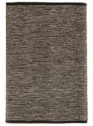 Tapis patchwork - Slite (noir et blanc)