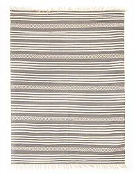 Tapis patchwork - Ystad (gris)