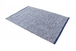 Tapis patchwork - Slite (bleu)