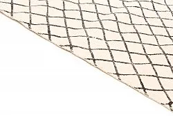 Tapis patchwork - Agadir (noir/blanc)