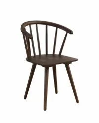 Chaise - Astrid (marron) - 2 pièces