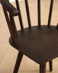 Chaise - Astrid (marron) - 2 pièces