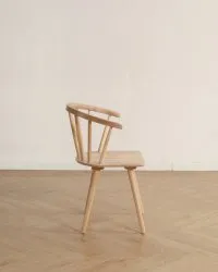 Chaise - Astrid (pigmenté blanc) - 2 pièces