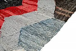 Tapis berbère marocain Boucherouite 135 x 225 cm