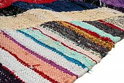 Tapis berbère marocain Boucherouite 140 x 290 cm