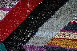 Tapis berbère marocain Boucherouite 140 x 290 cm