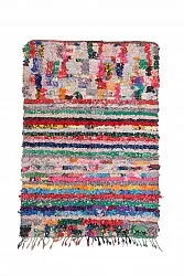 Tapis Marocain Berbère Boucherouite 210 x 145 cm