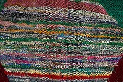 Tapis berbère marocain Boucherouite 150 x 325 cm