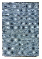 Tapis chiffons - Tuva (bleu)