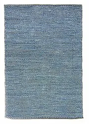 Tapis en patchwork - Tuva (bleu)