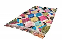 Tapis berbère marocain Boucherouite 150 x 275 cm
