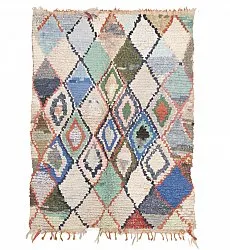 Tapis Marocain Berbère Boucherouite 230 x 130 cm