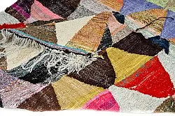 Tapis berbère marocain Boucherouite 145 x 270 cm