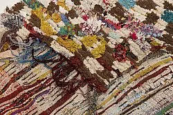 Tapis Marocain Berbère Boucherouite 215 x 130 cm