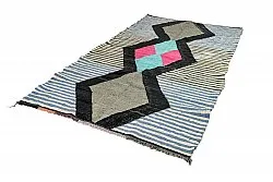 Tapis berbère marocain Boucherouite 155 x 275 cm
