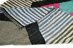 Tapis berbère marocain Boucherouite 155 x 275 cm