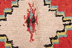 Tapis Marocain Berbère Boucherouite 145 x 115 cm