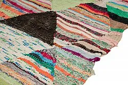 Tapis berbère marocain Boucherouite 140 x 250 cm