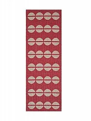 Tapis en plastique - Horredsmattan Bastian (rouge)