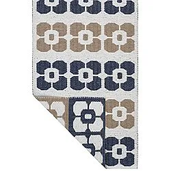 Tapis en plastique - Horredsmattan Florian (bleu marine)