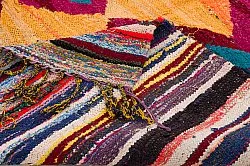Tapis berbère marocain Boucherouite 150 x 285 cm