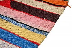 Tapis berbère marocain Boucherouite 145 x 250 cm