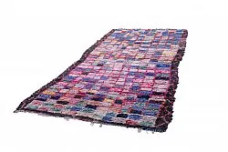 Tapis berbère marocain Boucherouite 290 x 150 cm