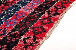Tapis berbère marocain Boucherouite 135 x 205 cm