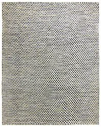 Tapis en laine - Jenim (noir/beige)