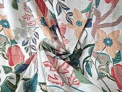 Rideaux - Rideau en coton - Sofi-Lee (rouge)