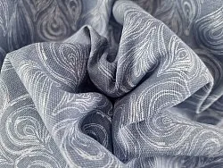 Rideaux - Rideau en coton Merja (bleu)