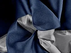 Rideau - Austin (gris/bleu)