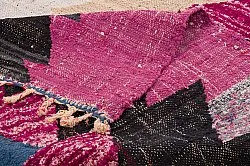 Tapis berbère marocain Boucherouite 125 x 290 cm