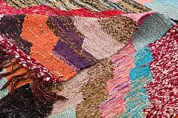 Tapis berbère marocain Boucherouite 125 x 250 cm