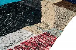 Tapis berbère marocain Boucherouite 155 x 250 cm